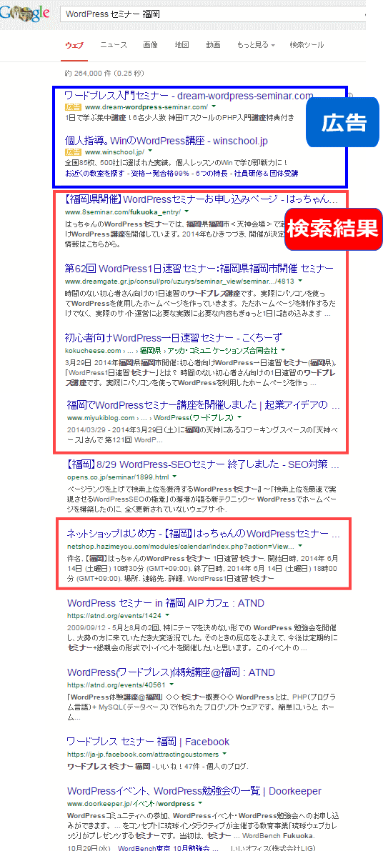 WordPressセミナー福岡で検索した結果2014-10-28f